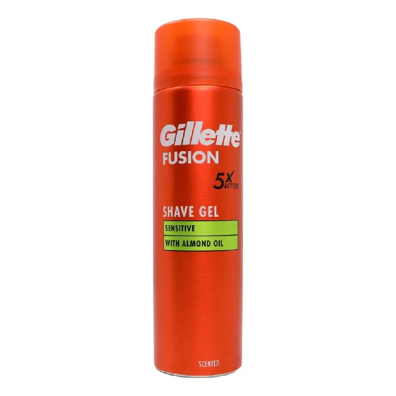 Gillette Fusion Shave Gel 200ml Sensitive