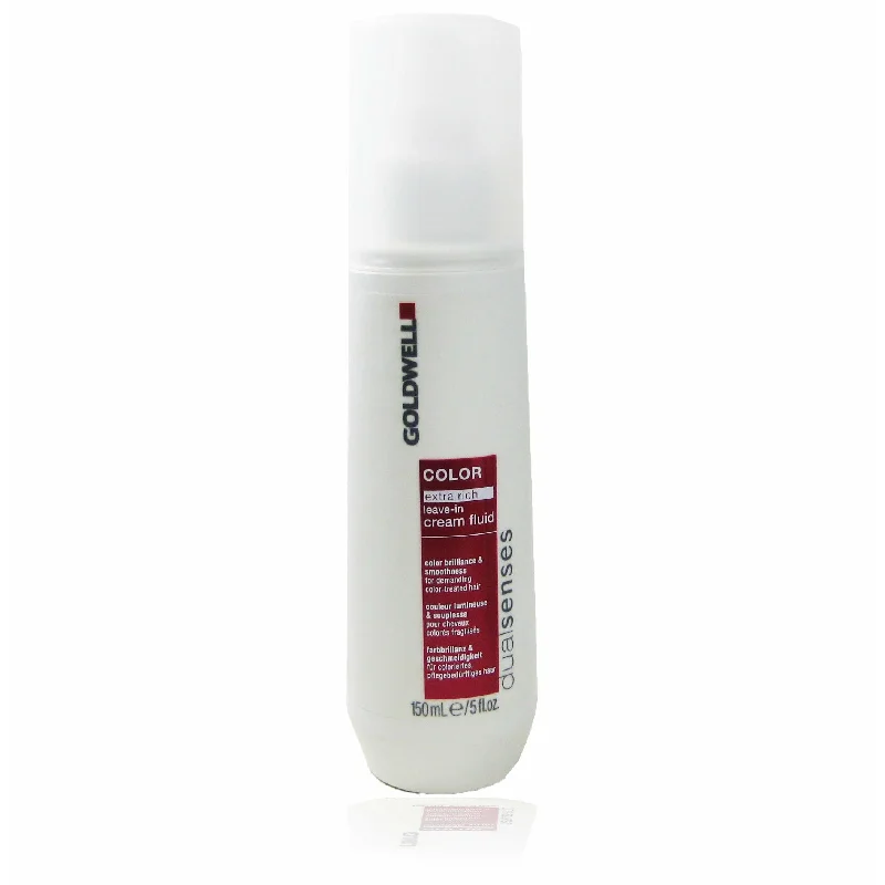 leave-in conditioner for curly, wavy hair-Goldwell Dual Senses Color Extra Rich Leave-in Cream  5 oz