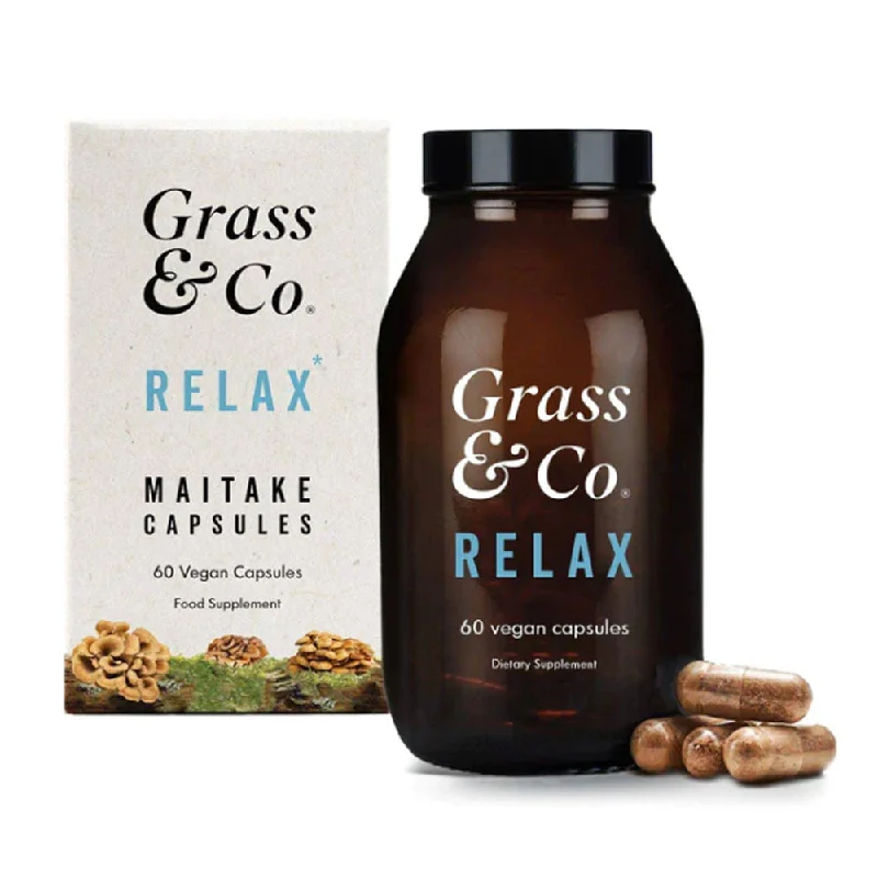 Grass & Co. Relax Maitake Mushroom Supplements