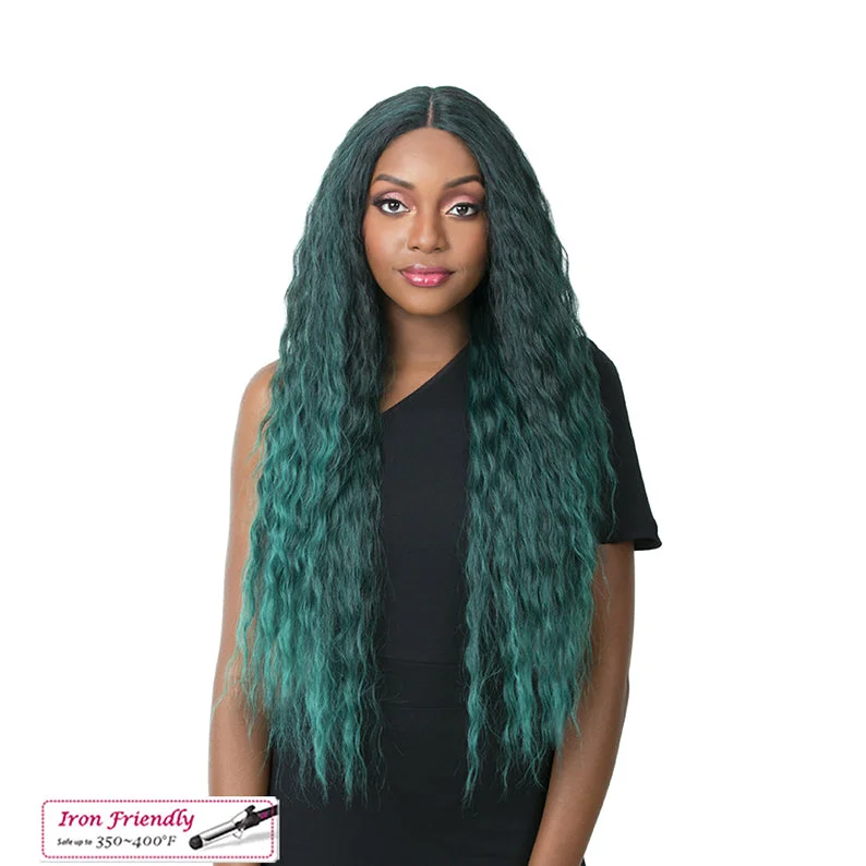 trendy long wigs for a bold, dramatic appearance -IT'S A WIG Swiss Lace Wig CASCADE