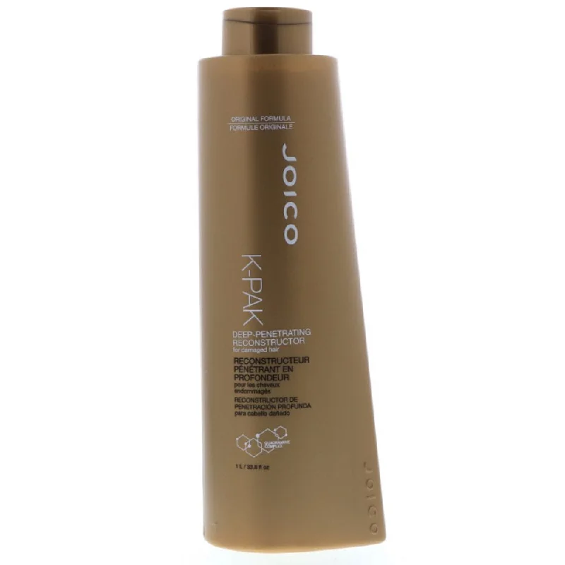 best hydrating treatment for curly hair-Joico Deep Penetraiting Reconstructor for Damaged Hair 33.8 oz