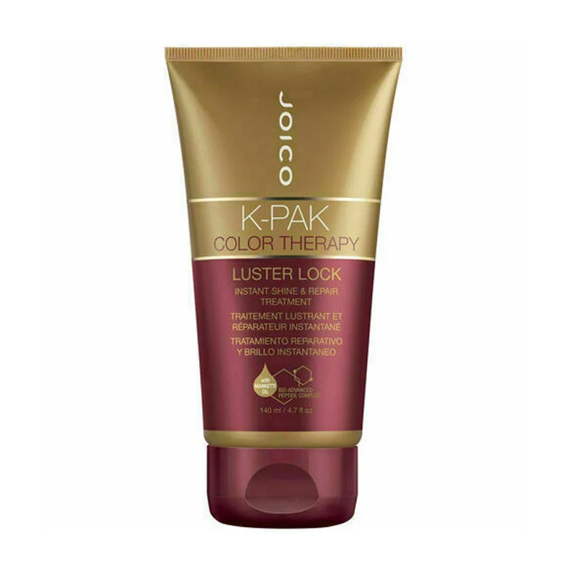 keratin treatment for smooth, shiny hair-Joico K-Pak Color Therapy Luster Lock Instant Shine & Repair Treatment 4.7 oz