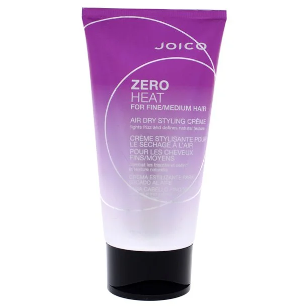 keratin hair mask for smooth hair-Joico Zero Heat Air Dry Styling Creme For Fine- Medium Hair 5.1 OZ