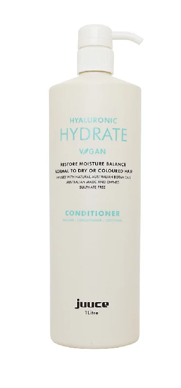 hydrating conditioner for thick curly hair-Juuce Hyaluronic Hydrate Conditioner 1LT