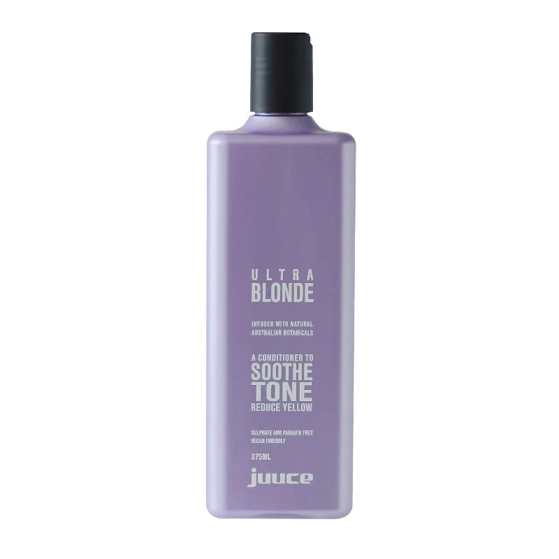 sulfate-free shampoo for healthy hair-Juuce ULTRA BLONDE CONDITIONER 375ML [DEL]