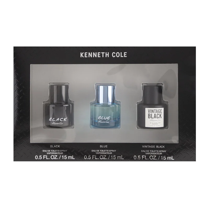 Kenneth Cole Cologne Gift Set For Men, 3 Pieces 0.5 oz Each