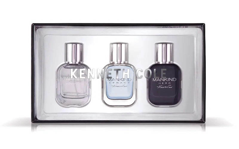 Kenneth Cole Mankind Men's Coffret Gift Set 3 Piece 0.5 oz each