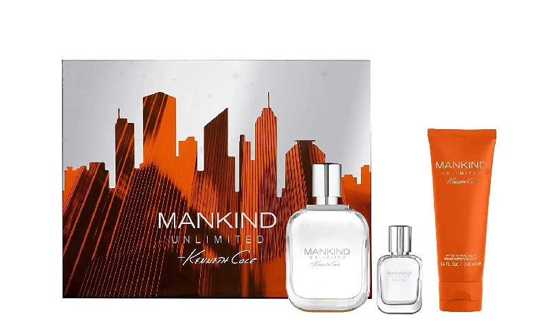 Kenneth Cole Mankind Unlimited Men Gift Set 3 Piece