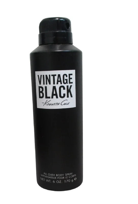 Kenneth Cole Men's Vintage Black Body Spray 6 oz