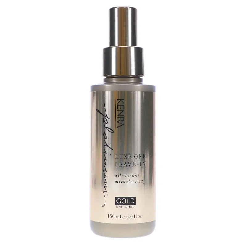 Kenra Platinum Luxe One Leave-In All-In-One Miracle Spray Gold 5 Oz.