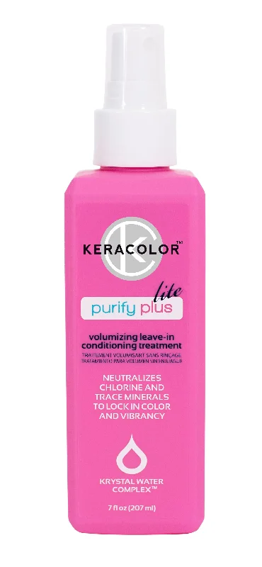 thickening conditioner for curly hair-Keracolor Purifying Plus Light - 207ml