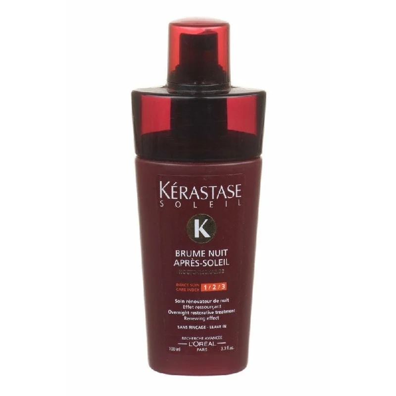 hair serum for damaged, dry ends-Kerastase Soleil Brume Nuit Apres-Soleil 1-2-3 3.3 oz