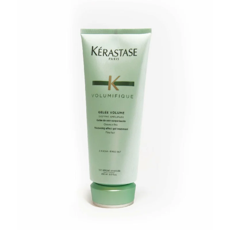 natural oils for hydrating dry scalp-Kerastase Volumifique Gelee Volume Gel Treatment for Fine Hair 6.8 oz