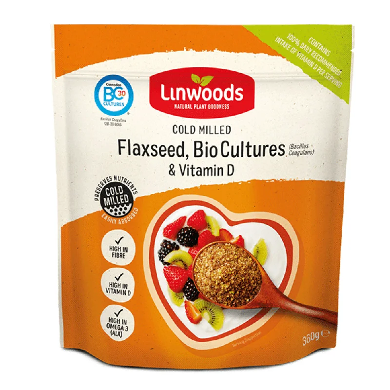 Linwoods Milled Flaxseed with Bio Cultures and Vitamin D