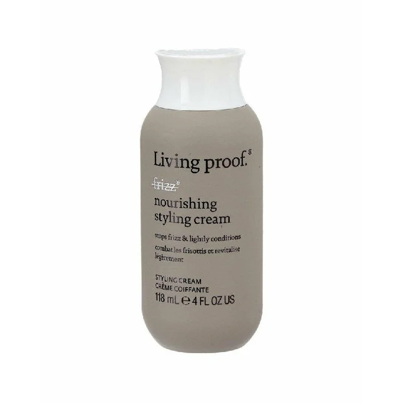 sulfate-free shampoo for frizzy curls-Living Proof No Frizz Nourishing Styling Cream 4 oz