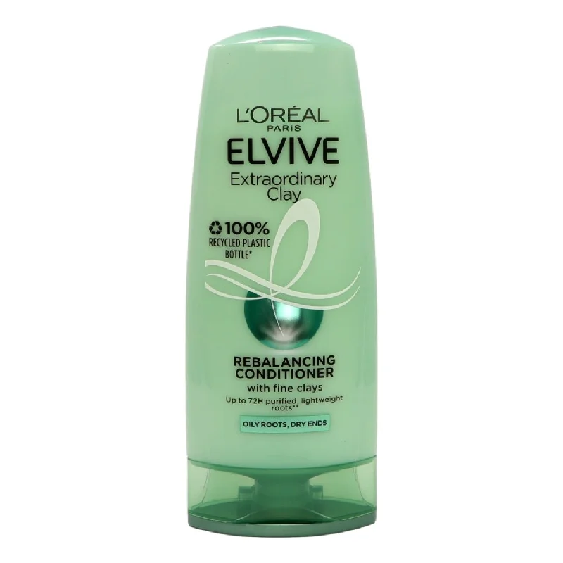 deep treatment for dry, frizzy curls-L'Oreal Elvive Extraordinary Clay Conditioner 200ml