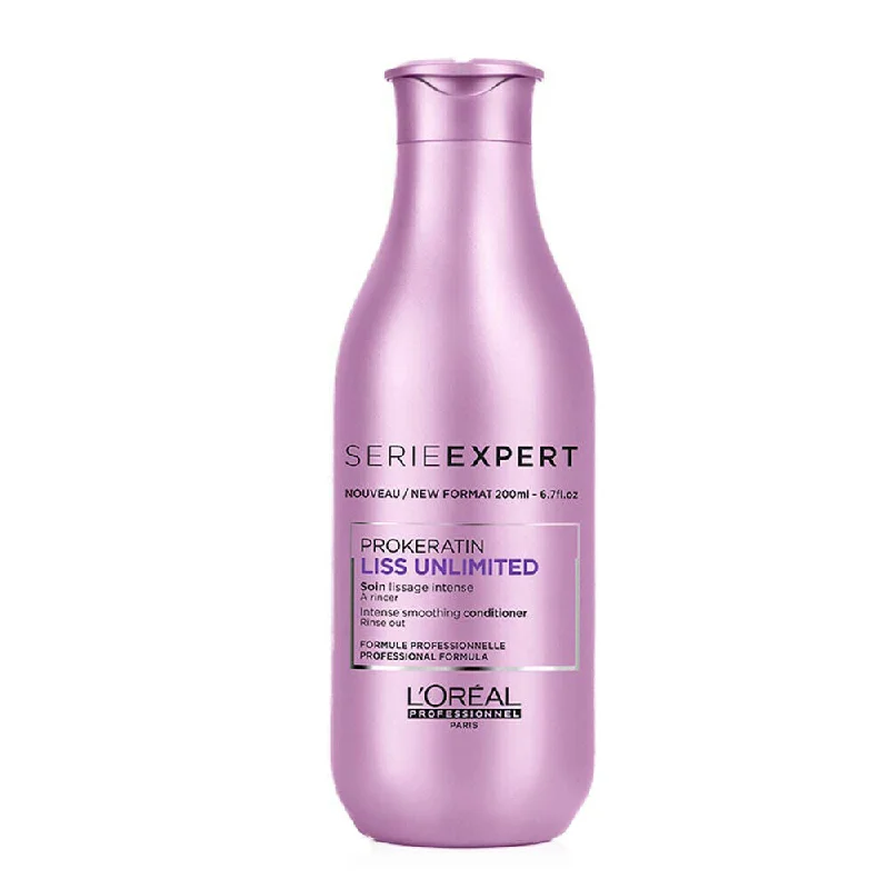 protein-rich conditioner for frizzy hair-L'Oreal Prokeratin Liss Unlimited Smoothing Conditioner 6.7 oz