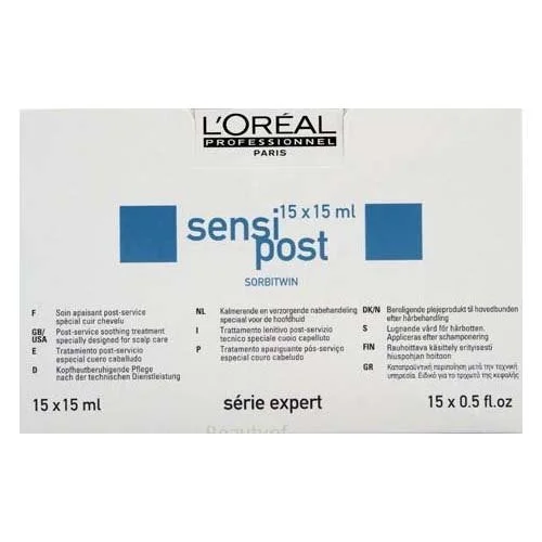 hair serum for dry, split ends repair-L'Oreal Serie Expert Sensi Post Box of 15 x 0.5 oz