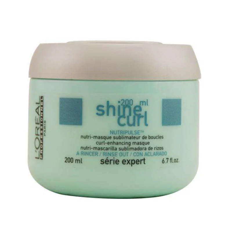 anti-frizz products for curly hair and scalp-L'oreal Serie Expert Shine Curl Masque 6.7 oz