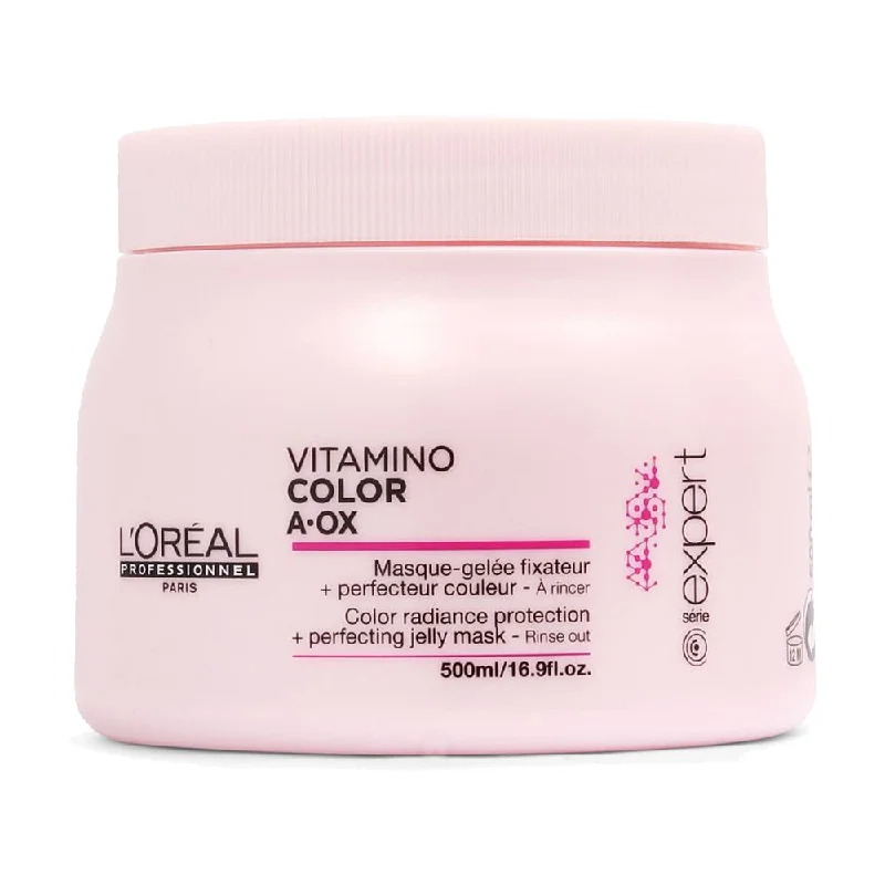 best leave-in conditioner for curly ends-L'Oreal Serie Expert Vitamino Color A-Ox Masque, 16.9 oz.