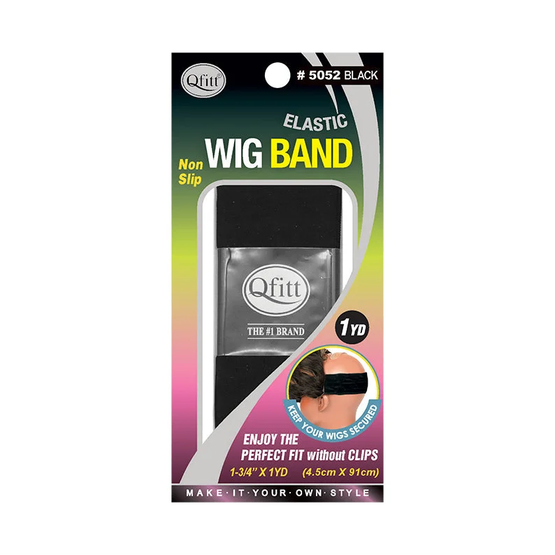 voluminous short wigs for fresh, fun looks -M&M QFITT Elastic Wig Band 1YD [WIDE] #5052