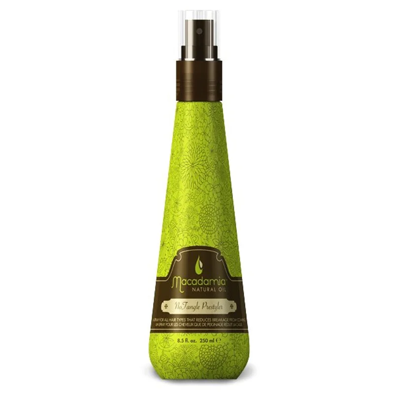 leave-in conditioner for damaged curly hair-Macadamia Oil No Tangle Pre-Styler Spray 8.5 oz