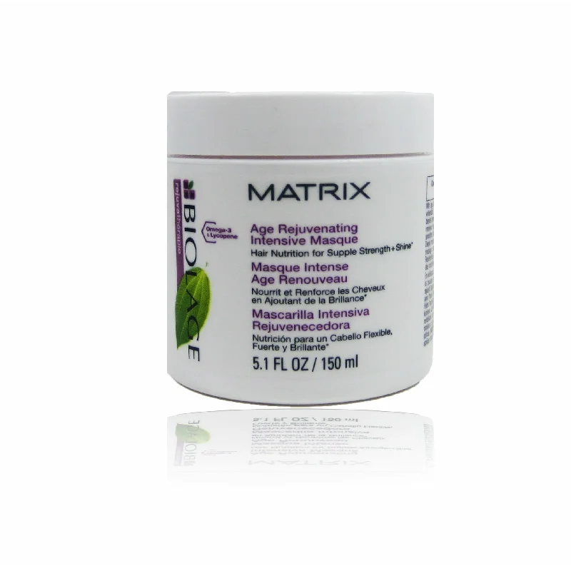 thickening conditioner for curly hair-Matrix Biolage Age Rejuvenating Intensive Masque 5.1 fl oz