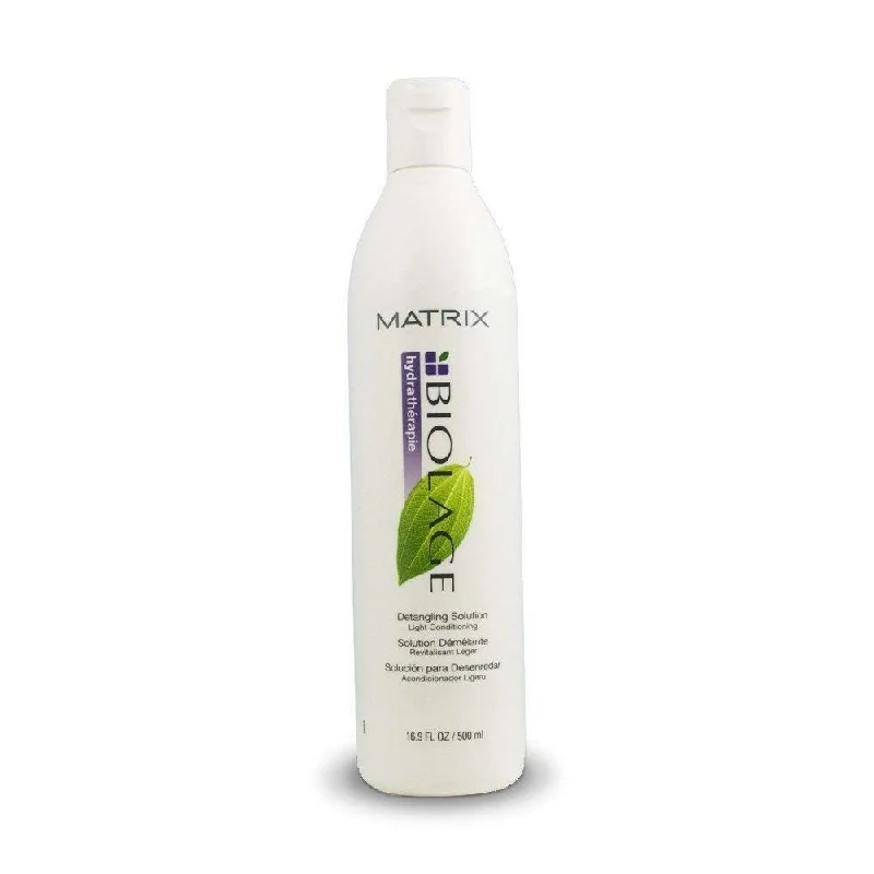 hair care for healthy, thick curls-Matrix Biolage Detangling Solution Light Conditioning 16.9 oz