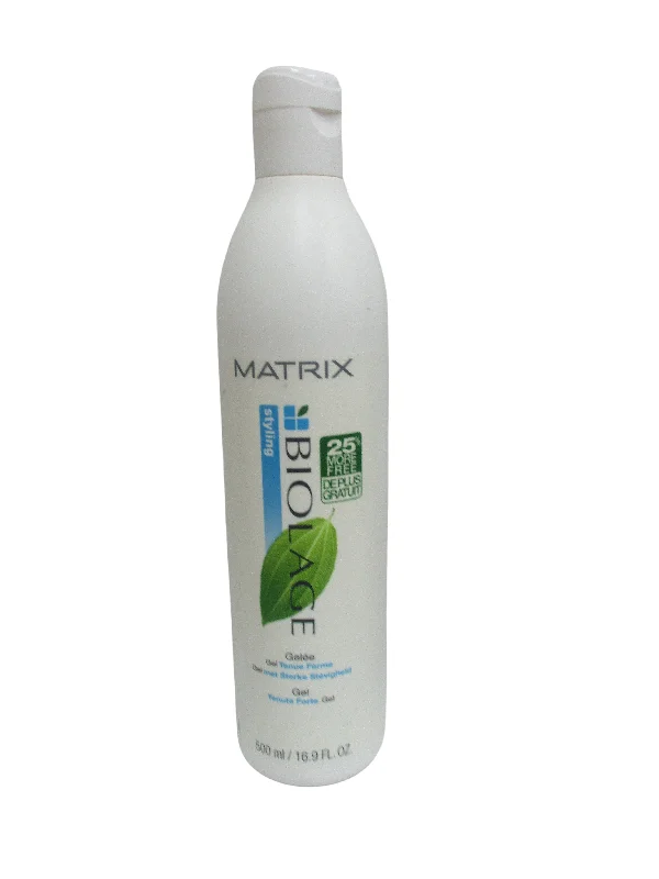 moisturizing mask for soft, shiny hair-Matrix Biolage Firm Hold Styling Gelee 16.9 oz