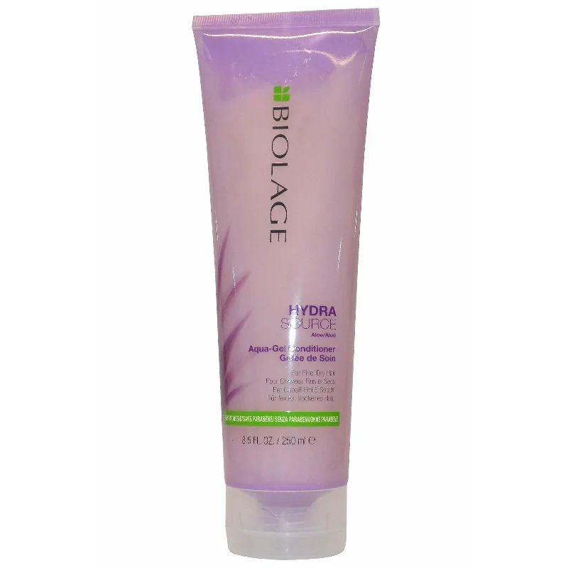 anti-frizz serum for fine, wavy hair-Matrix Biolage Hydrasouce Aqua Gel Conditioner 8.5 oz