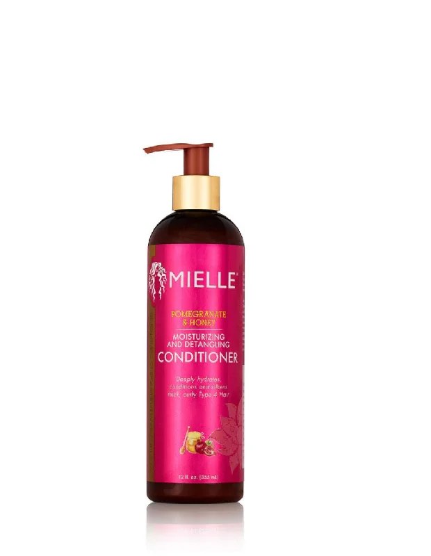 best anti-frizz treatment for curly hair-Pomegranate & Honey Moisturising and Detangling Conditioner