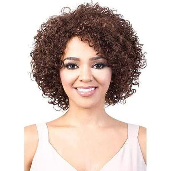 trendy pixie wigs for sophisticated charm -Motown Tress Unprocessed Brazilian Hair Wig - HBR TORY - Clearance