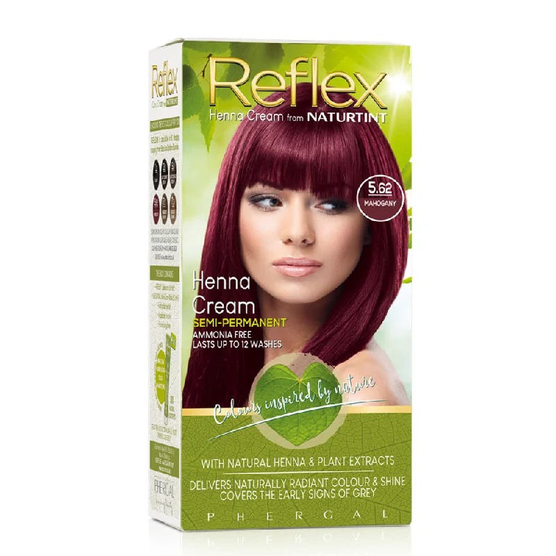 Naturtint Reflex Semi-Permanent Henna Cream - 5.62 Mahogany