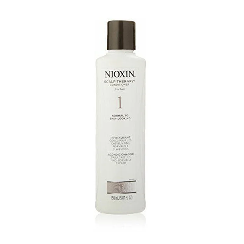 thickening shampoo for frizzy hair-Nioxin System 1 Scalp Therapy Conditioner 5.07 Oz