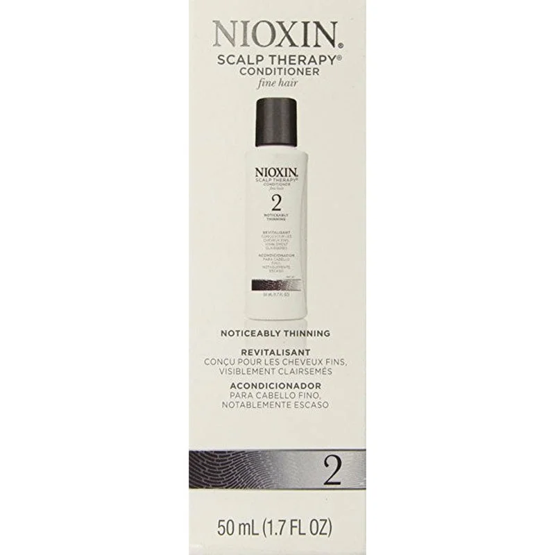 hair growth treatment for faster hair growth-Nioxin System 2 Scalp Therapy for Fine Hair 1.7 oz