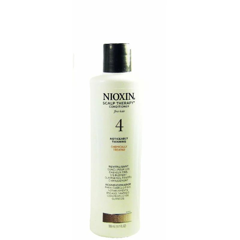 protein-rich hair mask for dry, damaged hair-Nioxin System 4 Scalp Therapy for Thinning Chemically Treated Hair 10.1 OZ