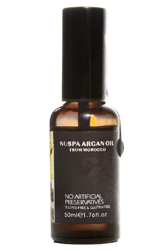 NUSPA Argan Oil From Morocco Sulfate & Gluten Free 1.76 oz.50 ML