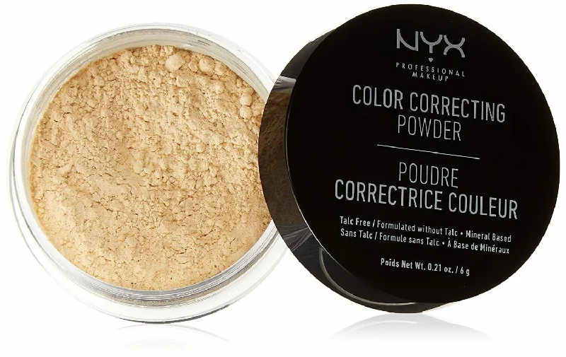 NYX PROFESSIONAL MAKEUP Color Correcting Powder, Banana 0.21 pz CCP03