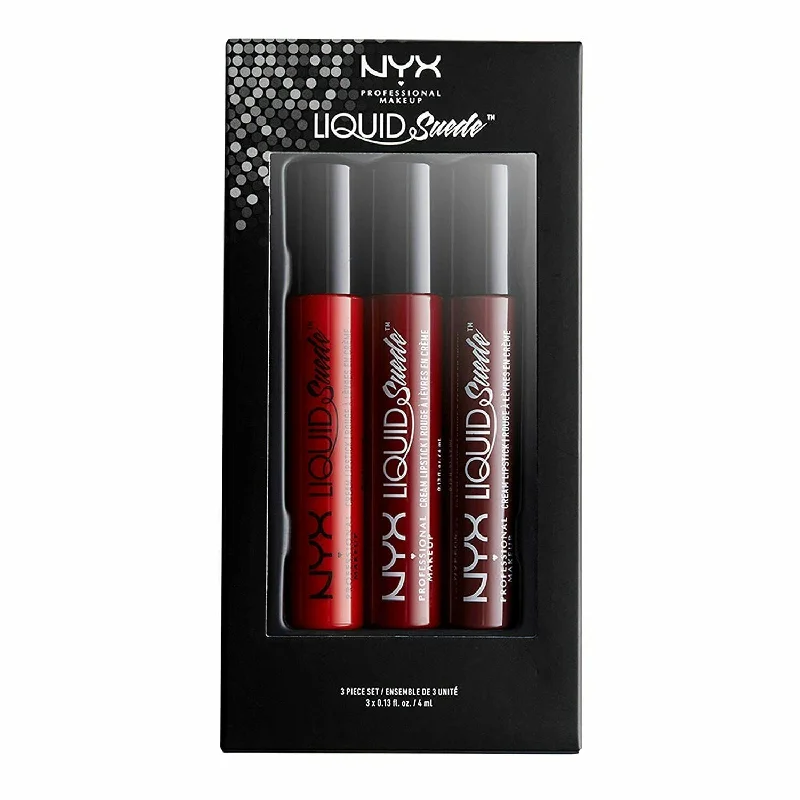 NYX PROFESSIONAL MAKEUP Liquid Suede Cream Lipstick Set LSCLSET08