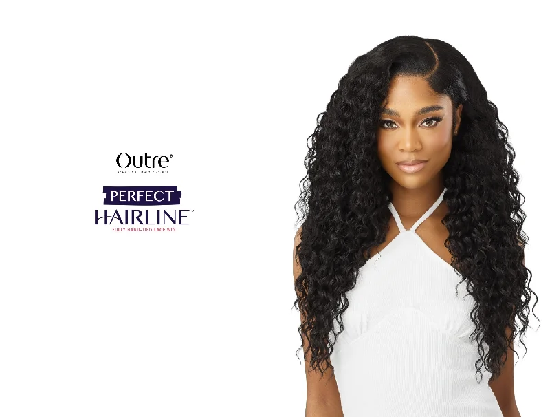 voluminous pixie wigs for an eye-catching style -OUTRE PERFECT HAIRLINE LACE FRONT WIG - LENAJ