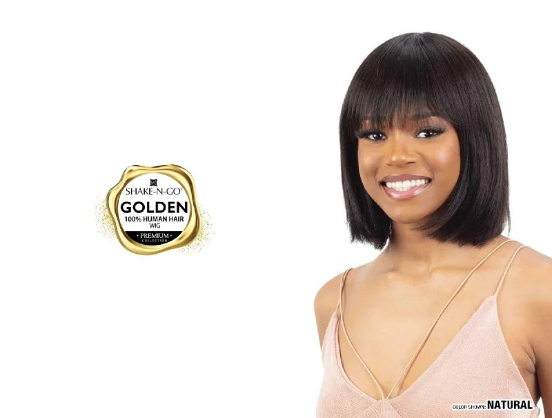 chic braided wigs for easy and fashionable looks -SHAKE N GO PREMIUM COLLECTION GOLDEN WIG - DEBBIE