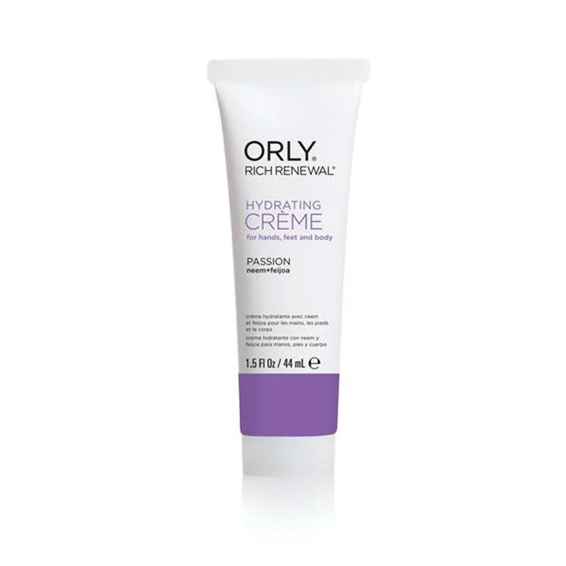 Orly Rich Renewal Hydrating Creme Hands & Body Passion 1.5 oz