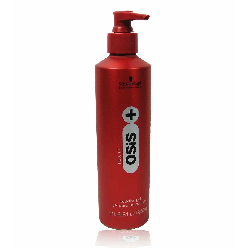 hydrating conditioner for thick curly hair-Osis Text It Bodyfier Gel 8.81 oz