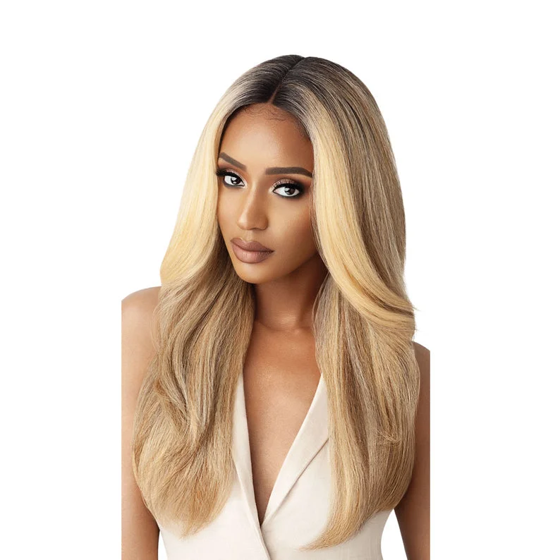 full lace wigs for natural blending with scalp -OUTRE Lace Front Wig Soft & Natural NEESHA 203