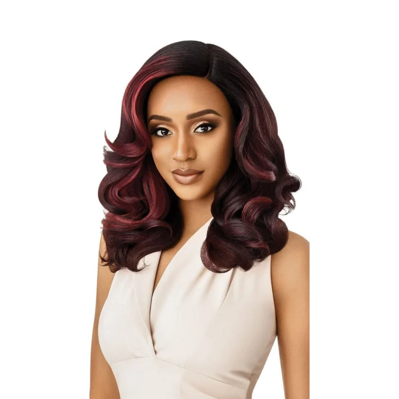 chic braided wigs for easy and fashionable looks -OUTRE Lace Front Wig Soft & Natural NEESHA 205