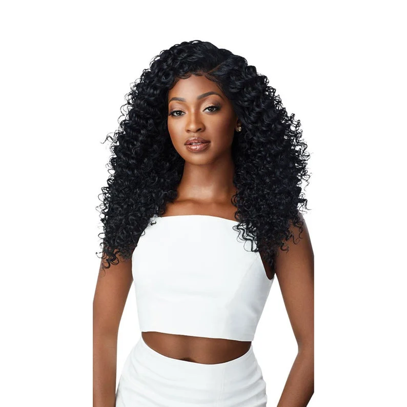 voluminous curly wigs for a bold, bouncy look -OUTRE Perfect Hairline 13x4 Lace Front Wig - DOMINICA