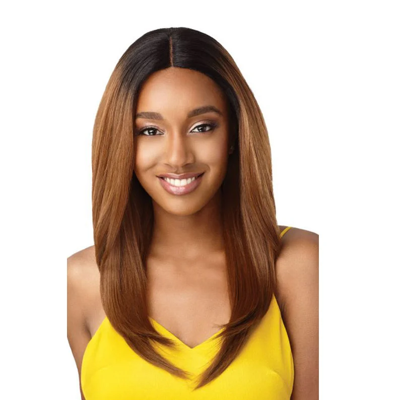 trendy ombre wigs for a stunning color transition -OUTRE The Daily Wig Lace Parting Wig MOIRA