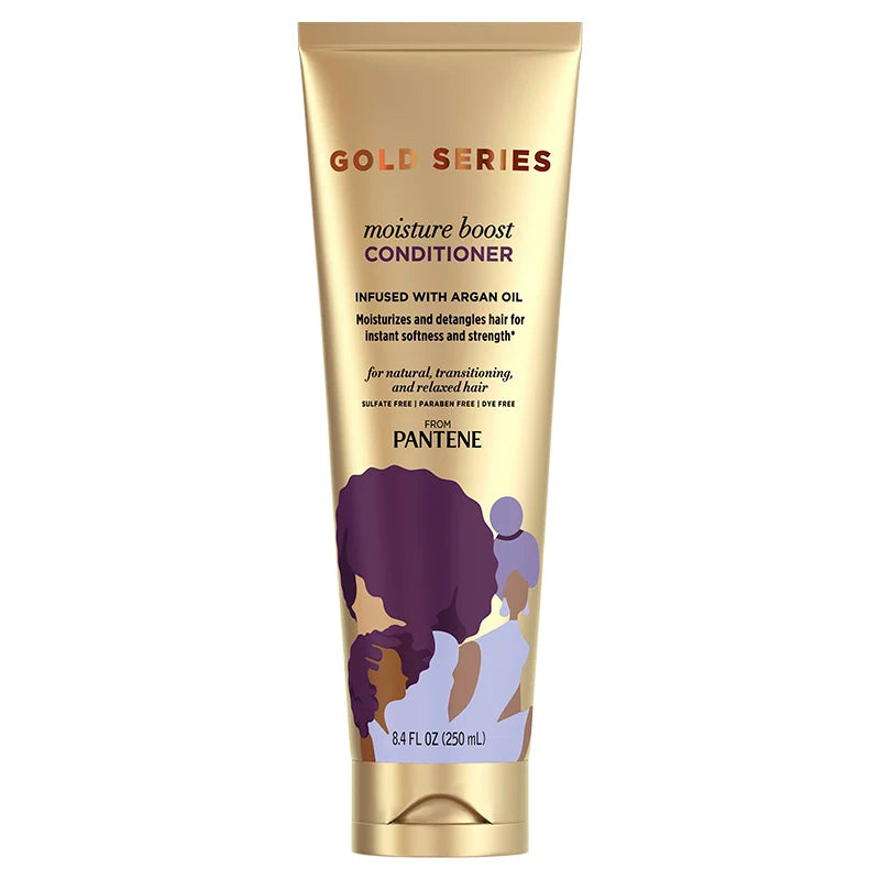 moisturizing conditioner for curly, dry hair-Gold Series Moisture Boost Conditioner