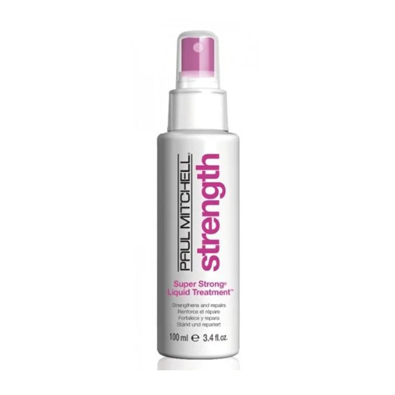 leave-in conditioner for frizzy, coarse hair-Paul Mitchell Super Strong Liquid Treatment Travel Size 3.4 oz