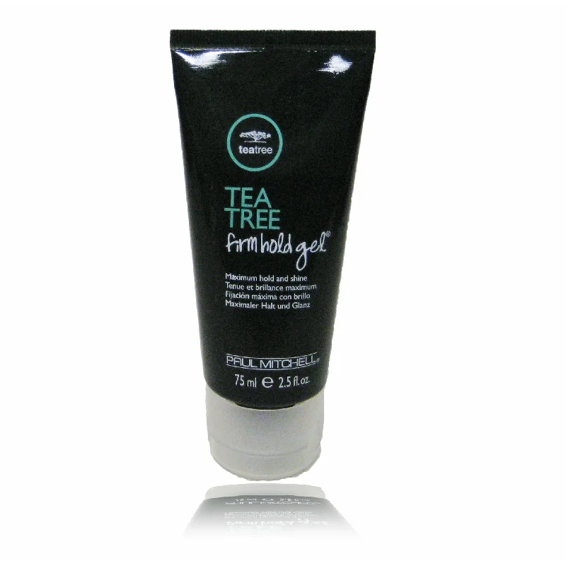 deep repair oil for dry, brittle hair-Paul Mitchell Tea Tree Firm Holding High-Shine Gel for Hair Styling 2.5 oz